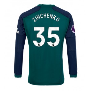 Maillot de foot Arsenal Oleksandr Zinchenko #35 Troisième 2023-24 Manche Longue